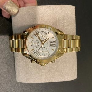 Gold Michael Kors watch. Brand new/never worn.